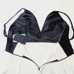 NBD  Quenby Jumpsuit in Black & Ivory XS Photo 8