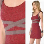 Free People  Cross‎ My Heart Bodycon Mini Dress Sz M Photo 2