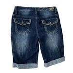 Earl Jean EUC Mid Rise Cuffed Bermuda Jean Shorts Photo 1