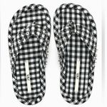 ZARA NWT Studded Quilted Sandals Gingham Bloggers Fav Photo 1