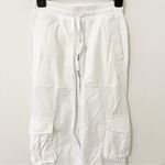 Lululemon NWT  Dance Studio Relaxed-Fit Mid-Rise Cargo Pant White XXXS Photo 6