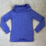 Ideology  Cowl Neck Active Pullover Sweater in Purple Women's XS Extra Small Photo 1
