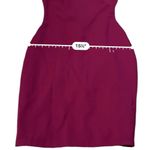 Lulus  Precious Thing Magenta‎ Asymmetrical Off The Shoulder Mini Dress Sz S NEW Photo 11