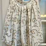 Original Penguin An  Hot Air Balloon White Green Blue Pleated Full Skirt Size 4 Photo 0