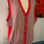 Lady Devon Vintage Sleeveless Vest Top Shirt IGLWU Union Made USA EUC Sweater Size L Photo 0