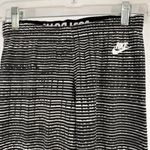 Nike Women's Leg-A-See Black & White Leggings Size Medium Photo 2