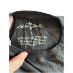 The Rolling Stones  1975 US Tour Graphic T-Shirt Adult Large Black Cotton Photo 4