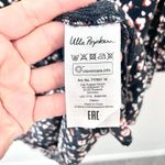 Ulla Popken Leopard Navy Long Sleeve Flowy Plus Sized Top Size 32/34 Blue Photo 3