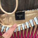 Multicolor Striped Women's Dress Red Size M Photo 1