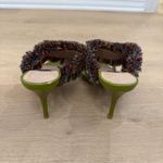 Zac Posen  Multicolor Fringe Green Heels  Photo 4
