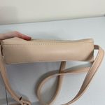 Nine West  women’s‎ tan crossbody rounded double zip adjustable strap purse bag Photo 3