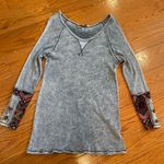 Soft Surroundings Thermal Tao Tunic Top – Gray – Size Small Photo 0