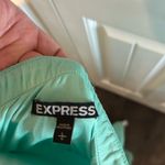 EXPRESS  Large Mint Green Chiffon Strapless Mini-Dress Photo 6