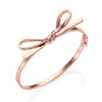 Kate Spade Rose Gold Bow Bangle Bracelet Photo 0