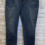 Levi's Womens 39x32 Jeans 504 Slouch Skinny Indigo Blue Stretch Denim Photo 0