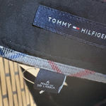 Tommy Hilfiger Gray And Red Plaid Button Front Skirt Size 6 Photo 3