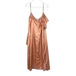 Amur Satin Selena Slip Midi Dress Photo 2