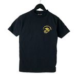 Vintage USMC Military Graphic Tee XS Black 90s 3D Anglico USA Adult Unisex Photo 0