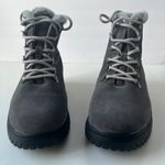 White Mountain Suede Lace Up Womens Boots 10M Faux Fur Lined Ankle Gorp Hiking Photo 2