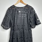 Eloquii Black Embroidered Fit & Flare Dress Size 20 Photo 4