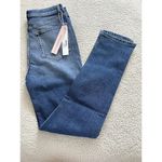 AQUA High Rise Slim Leg THE STELLA in Dakota Blue Denim Jeans Size 30 Photo 6