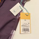 Kona Sol  Purple Floral Bikini Bottoms Medium Coverage Hipster Swim XL Photo 8