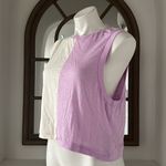 Cotton On Cotton:On Body The Tank Top, Colorblock Purple & White, Size S New w/Tag Photo 3