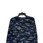 Athleta Women's Sweatshirt Balance Camo Crew Neck Long Sleeves Pullover Blue XS Photo 10