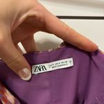 ZARA  Blogger’s Favorite Chiffon Ruched Cutout Strappy Draped Mini Dress Photo 4