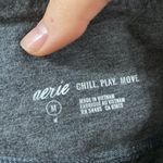 Aerie Chill Play Move feel comfy everyday stretch cotton grey leggings size M Photo 7