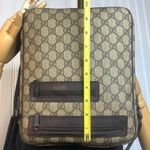 Gucci Supreme Coated Canvas and Leather Crossbody Messenger Shoulder Bag Vintage Photo 12