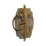 Gucci Sukey Medium Satchel 223974 Beige Diamante Canvas Leather Trim Photo 8