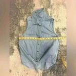 Aeropostale Women’s Denim  Button Down Photo 3