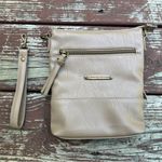 Stone Mountain Women’s Minimalist Neutral Beige Clutch/Wristlet Faux Leather Bag Tan Photo 1