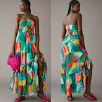 Hutch Anthropologie  Ruffled Halter Dress Photo 1