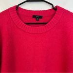 J.Crew Bright Pink Wool/Alpaca Blend Pullover Crewneck Sweater Size Small Photo 1