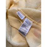 J.Crew  Camp Collar Shirt Featherweight Linen Blend Button Up Shirt Yellow 4 Photo 5