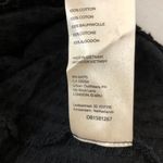 Free People Juicy Long Sleeve Top Cowl Neck Thermal Oversized Open Back Black XS Photo 3