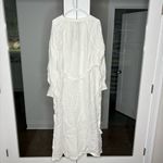 J.Crew NWT  Cabana Dress Maxi Long Sleeve Linen White Photo 2