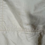 Anthropologie ‎ Cream Cargo High Rise Pants Photo 2