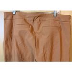 Chico's Brown Slim Pull-On Ankle Pants with Rivets Size 3R Photo 7