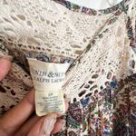 Denim & Supply Ralph Lauren Ralph Lauren Paisley Bohemian Lace Tiered Maxi Dress Small Photo 2