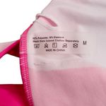 SheIn One Shoulder Hot Pink Cut Out Asymmetrical 1pc Swimsuit sz MEDIUM Photo 6