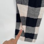 Old Navy Flannel Pajama Pants Black White Buffalo Plaid Lounge Sleepwear Size M Photo 7