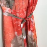 Olivia Matthews  Women's Dress Coral/Peach Round-neck Sleeveless size 6 Photo 4