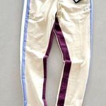 NEW! TLF Beige Aceso Joggers With Stripes Photo 0