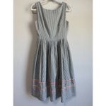 Tailor & Twirl Women’s Gingham Sleeveless Midi Dress Retro‎ Rockabilly Size S Gray Photo 5