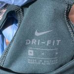 Nike  Women's Dri-FIT Green Dress Sleeveless Crop Top Size M Workout Tank Photo 3