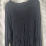 H&M  L.O.G.G. Drop Waist Collared Black Dress Medium Photo 9