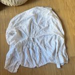 ZARA  Cream Button-Down Shirt Photo 2